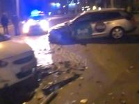 В Одессе произошло лобовое столкновение такси и легкового авто