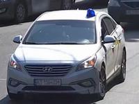 Разъезжавшему по Одессе с мигалками таксисту грозит штраф